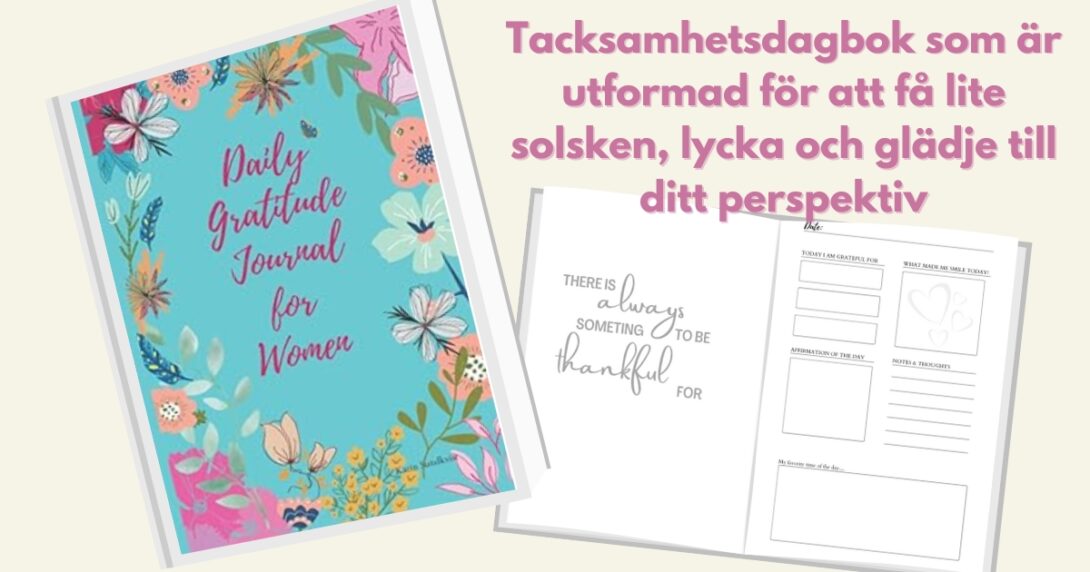 Daily gratitude journal for women